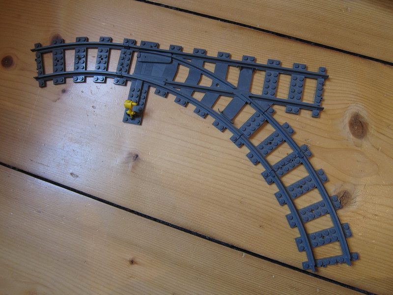 lego train switch track